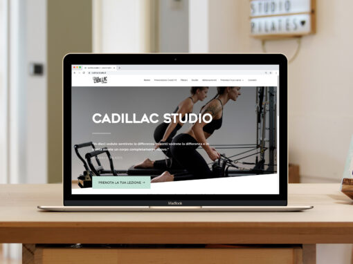 Cadillac Studio: sito web con sistema di prenotazione