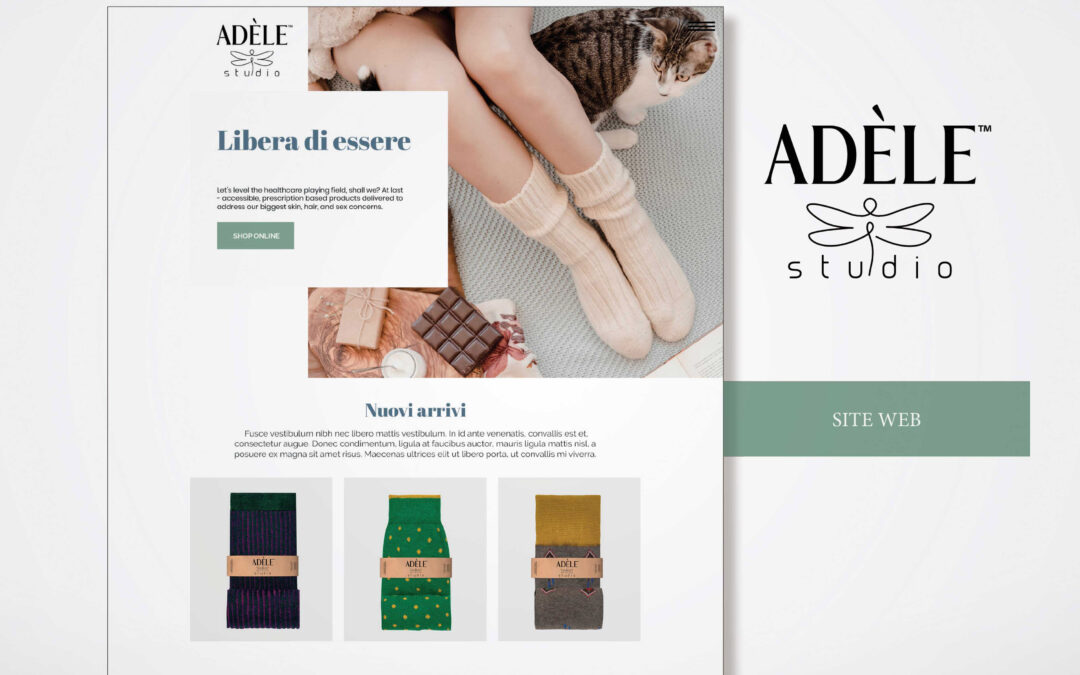 Adele Studio: brand identity
